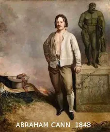 Abraham Cann Wrestling 1848